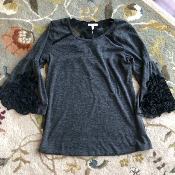 Maurices Tops - Maurices Black Lace Blouse Size Small New with Tag